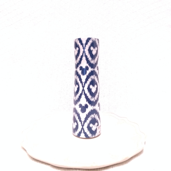 RARE Disney Parks Mickey Mouse Indigo Ceramic Vase - Picture 2 of 9